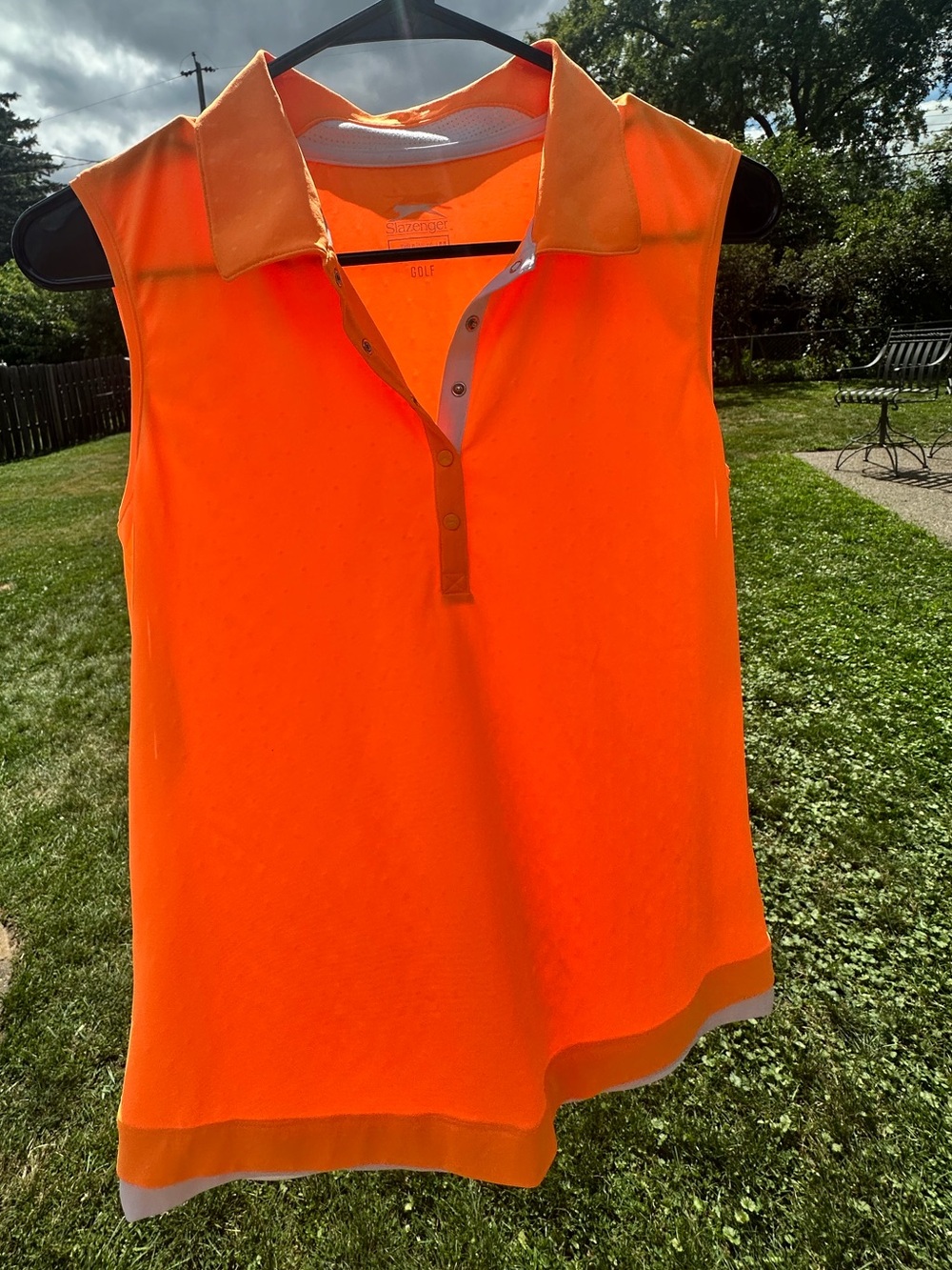 Slazenger Sleeveless Golf Polo